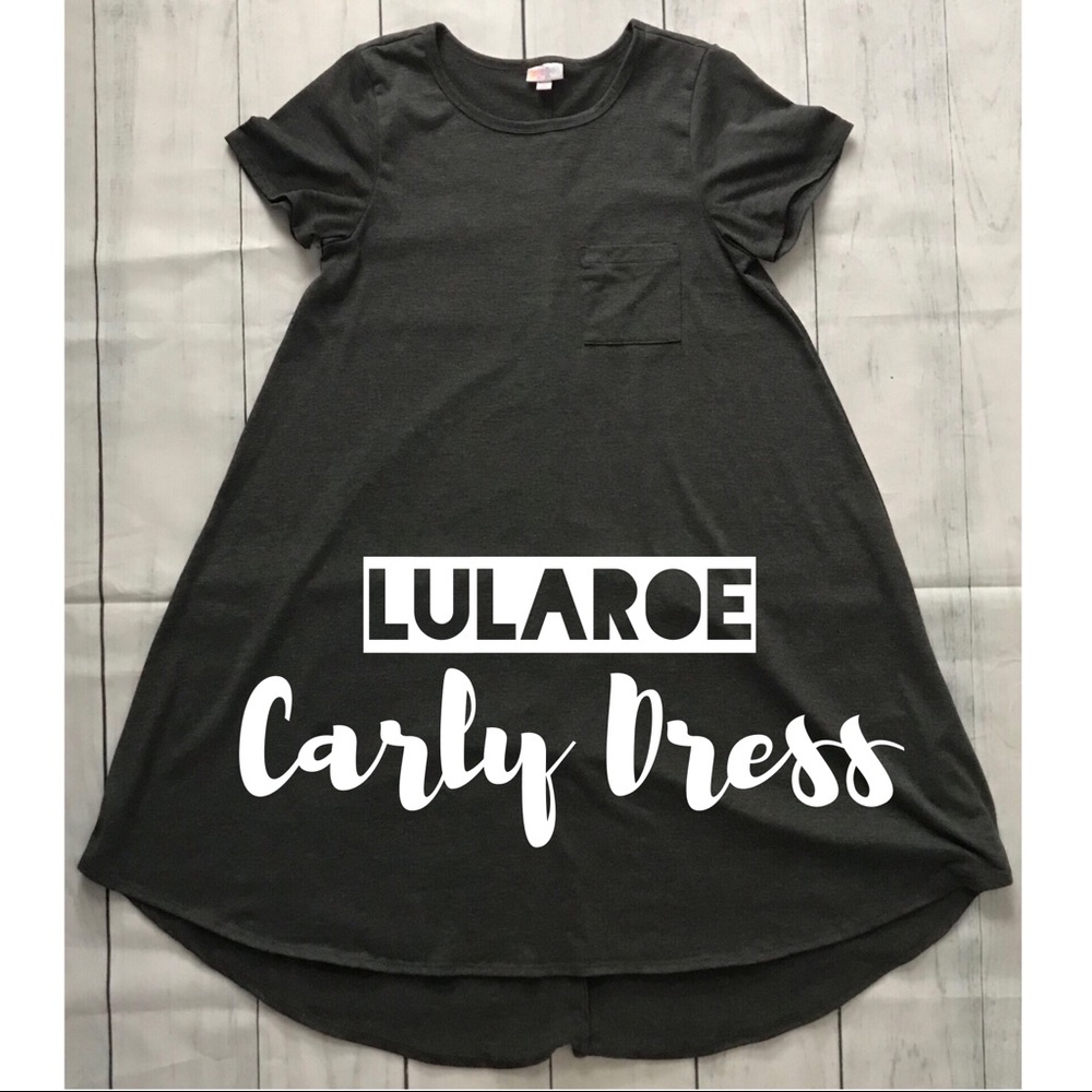Black LuLaRoe Carly Dress Size M